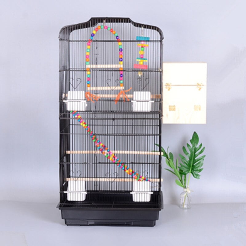 1 Pcs Parrot bird cage extra large luxury large peony gray parrot cage metal breeding gray parrot bird cage