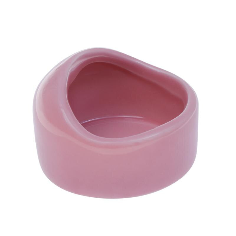 1pc Hamster Feeding Bowls Ceramic Chew Resistant Food Bowls For Small Animals Rodents Gerbil Hamster Feeding