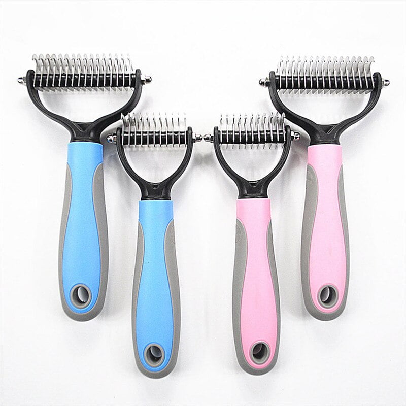 2 Size Pet Grooming Supplies Pet Hair Remover Brush Dog Hair Cleaning Tool Cat Hair Remover Cat Massage Comb Dog Grooming Comb