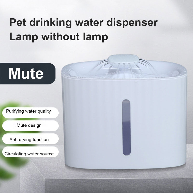 3L Automatic Pet Cat Water Fountain With LED Electric USB Dog Cat Pet Mute Drinker Feeder Bowl Pet Drinking Fountain Dispenser