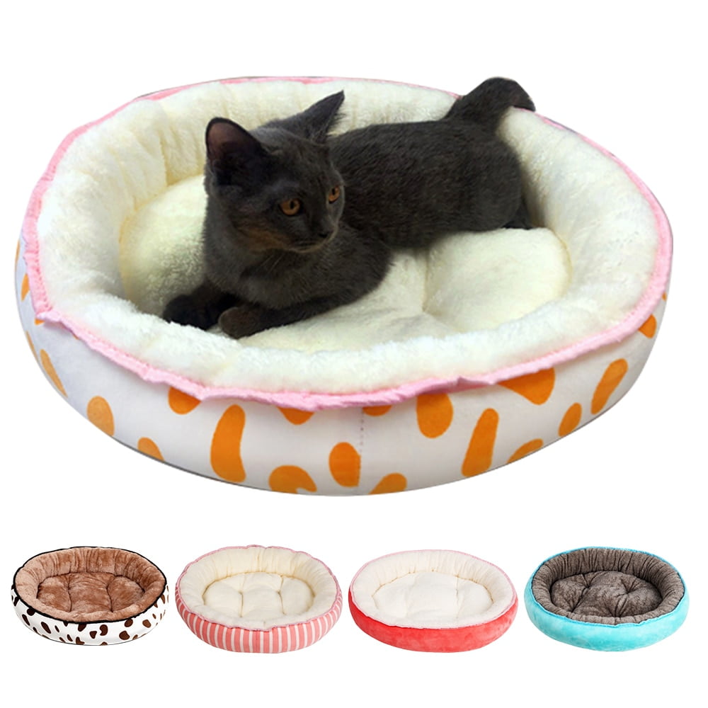 Cat Bed Foldable and Removable Cat House Soft Plush Sleeping Winter Travel Portable Nest For Small Medium Big Pet Dog Cat