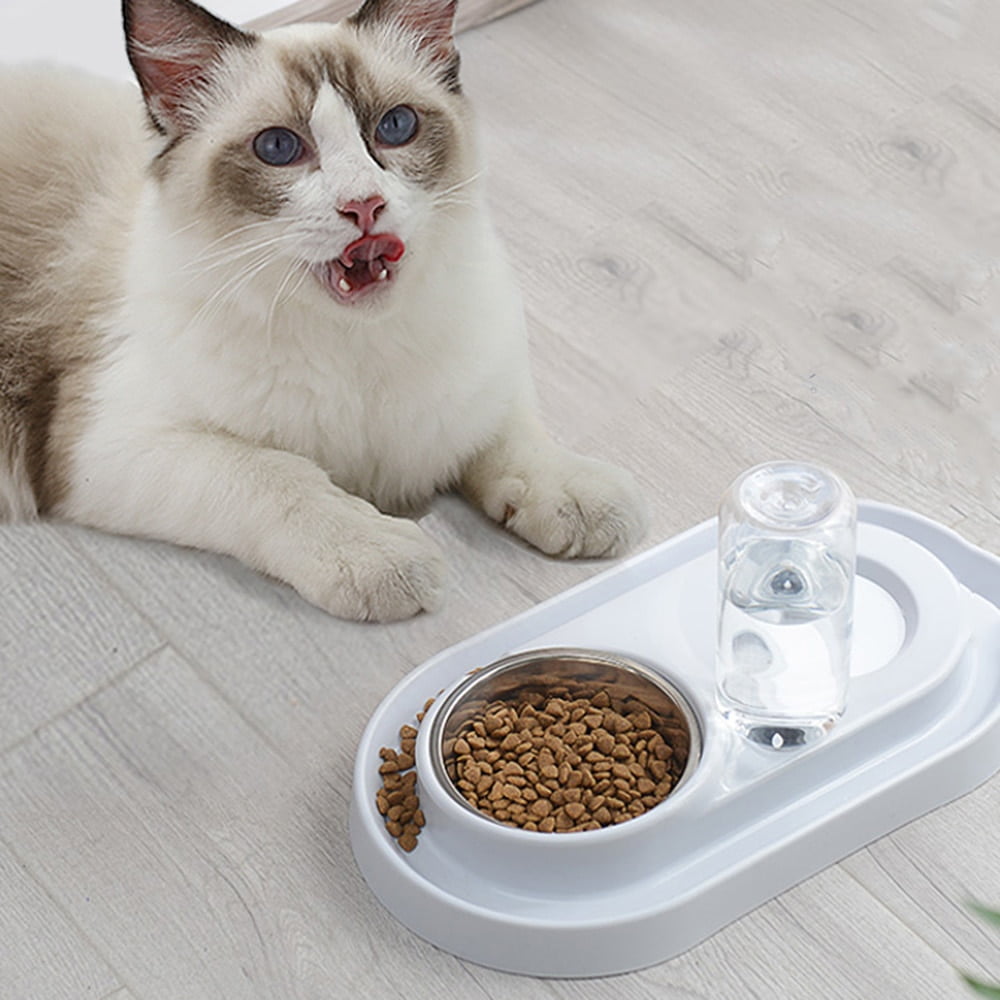 Cat Bowl Dog Water Feeder Bowl Cat Kitten Drinking Fountain Food Dish Pet Bowl Goods Automatic Water Feeder for Cat Dod