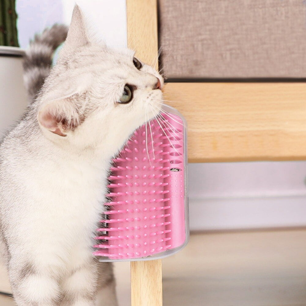 Cat Comb Removable Cat Corner Scratching Rubbing Brush Pet Hair Removal Massage Comb Pet Grooming Cleaning Supplies Dropshipping