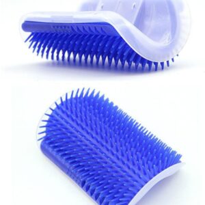 Cat Self Groomer Brush Pet Grooming Supplies Hair Removal Comb for Cat Dog Hair Shedding Trimming Cat Massage Device with catnip