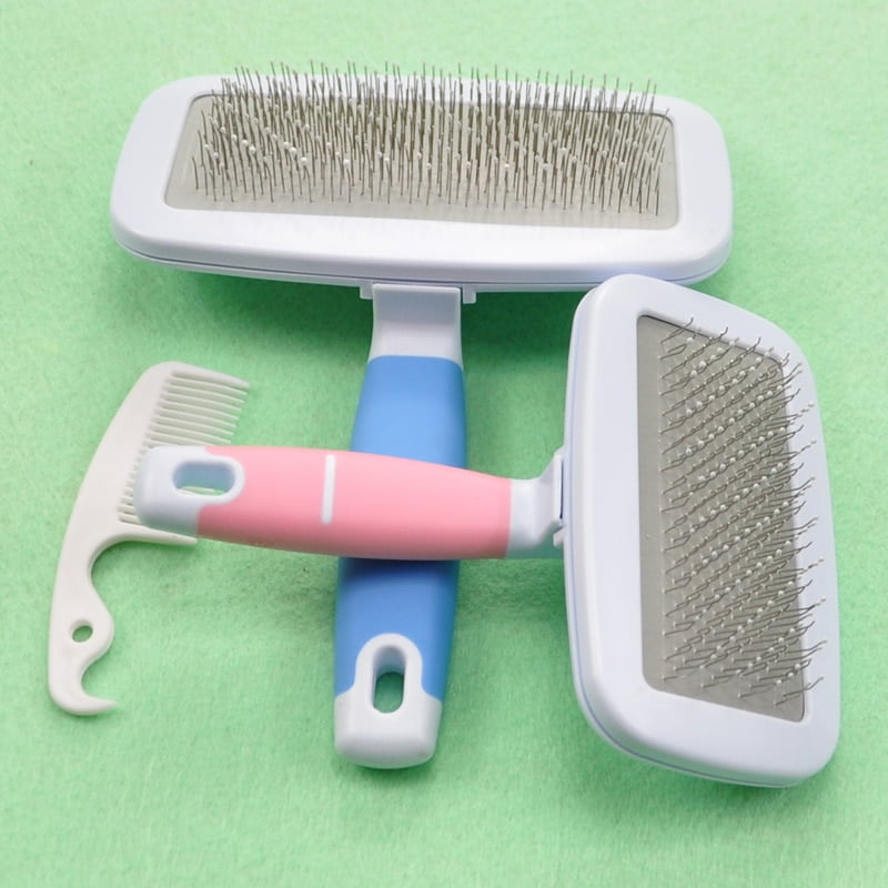 Pet Dog Hair Removal Needle Combs Fur Cleaning Brush Grooming Large Size Combs Tool Candy Color Non-slip Pets Supplier Original