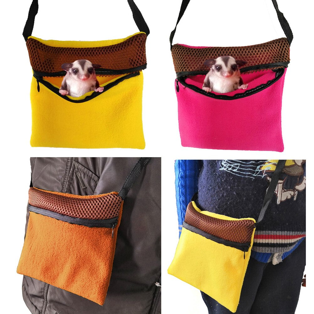 Portable Breathable Hamster Hedgehog Bag Carrier Cage Small Pets Outdoor Travel Pouch Sleeping bag