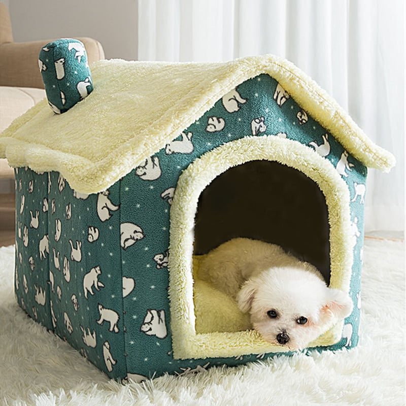 Removable Cat Bed House Kennel Nest Pet Nest Cat Tent Dog Kennel Warm Dog House Cushion Sofa Bed Pet Products Cat House Pet Bed