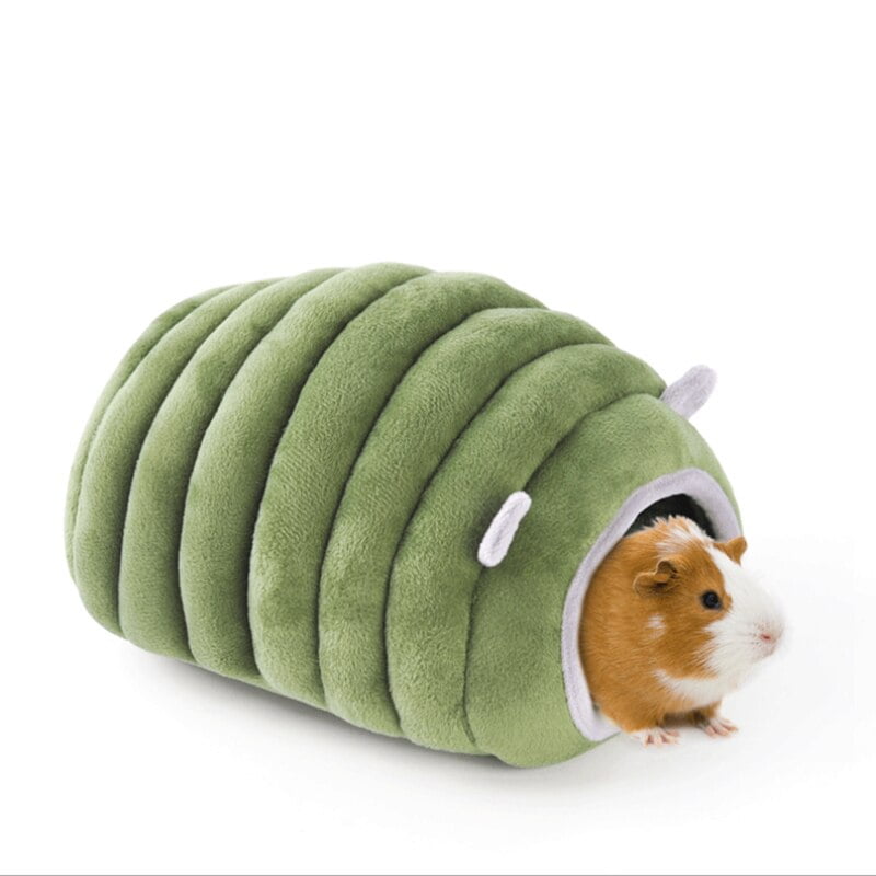 Small Pet Animals Fall Winter Warm Cages Bed Hamster Rabbit Soft Fleece Cage Habitat Mini House