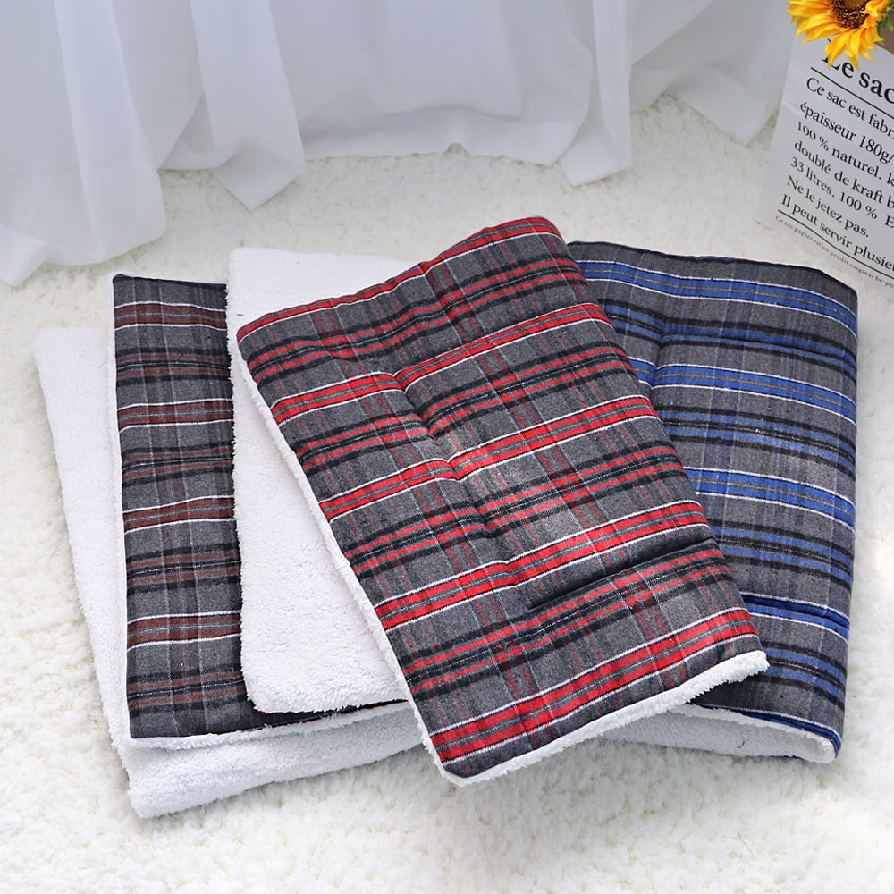 Warm Dog Bed Soft Fleece Pet Bed Mat Puppy Cat Sleeping Cushion House Winter Pets Dog Blanket For Small Large Dogs Cats Kennel