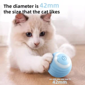 Cat Interactive Ball Smart Cat DogToys Electronic Interactive Cat Toy Indoor Automatic Rolling Magic Ball Cat Game Accessories