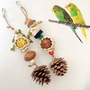 Cotton Rope Little Bird Chew Toy Chewing Small Ratten Balls Guinea Pigs Squirrels Parrot Biting Hanging Bite String