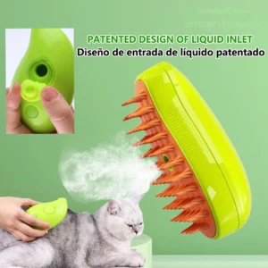 1/2Pcs Cat Steam Brush Steamy Dog Brush Electric Spray Cat Hair Brushes 3 in 1 for Massage Pet Grooming Comb Hair Removal Combs