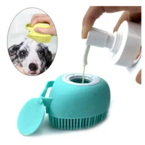 Bathroom Puppy Big Dog Cat Bath Massage Gloves Brush Soft Safety Silicone Pet Accessories for Dogs Cats Tools Mascotas Products