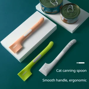 Cat Canning Spoon Dog Wet Food Pet Feeding Stir Long-handled Cat Spoon Can Open Lid Pet Canning Spoon