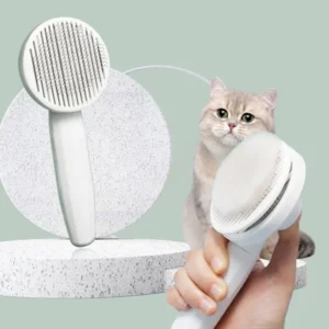 Cat Comb Hair Removal Pet Magic Comb One Click Floating Hair Removal Cat Dog Universal Cleaning Beauty Supplies