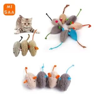 Home Cat Toy Cute Modeling Kitten Toy Mini Mice Toy Herbal Rat Toy Plush Herbal Mouse Universal Cat Accessories Toys For Cats