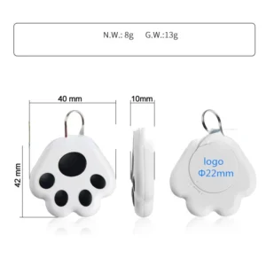 Mini Cat Dog Pet Tracking Locator Anti-lost Tracking Device For Child Mobile Key Finder Tools Bluetooth 5.0 Hidden Portable GPS