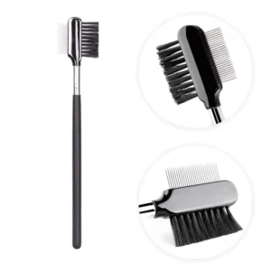 Pet Eye Comb Brush Pet Tear Stain Remover Comb Double-Sided Eye Grooming Brush Removing Crust Mucus for Small Cat Dog