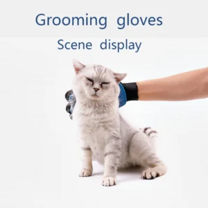 Pet Glove Cat Grooming Glove Cat Hair Deshedding Brush Gloves Comb Gloves for Dog Comb Clean Massage Glove For Animal Bath Hair