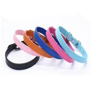 Pet Supplies Dog Collar Alloy Buckle Dog Chain Cat Necklace Size Adjustable for Small and Medium-sized Dog Collars Dog Supplies