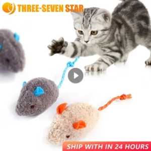 Pet Toy Catnip Mice Cats Toys Fun Plush Mouse Cat Toy For Kitten Colorful Cute Plush Interactive False Mouse Pet Cat Accessories