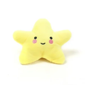 Pet Toys Plush Multi-color Pentagram Starfish Cute Soft Comfortable Wear-resistant And Durable Pet Products Teddy Dog Toys