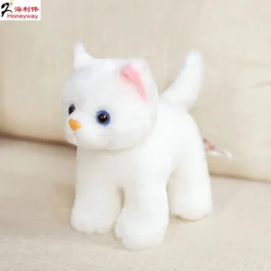 Smiling, Fun, Cute Kitten Makes You Happy Plush Toys 8-inch Cat Plush Toys