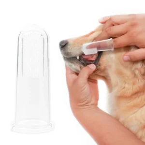 Super Soft Silicone Dog Teeth Tool Brush Teddy Dog Pet Finger Toothbrush Pet Supplies Dog Cat Cleaning Brush