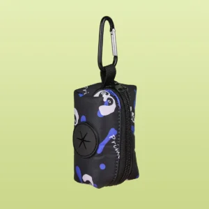 Wholesale Designer Fashion Print Pet Poop Bag Holder Dispenser Without Leash And Poop Bag Can Attached Any Dog Leads