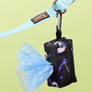 Wholesale Designer Fashion Print Pet Poop Bag Holder Dispenser Without Leash And Poop Bag Can Attached Any Dog Leads